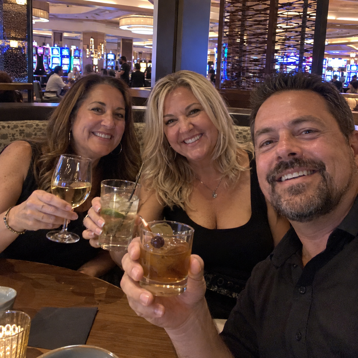 Making a night of it. — sample photo
