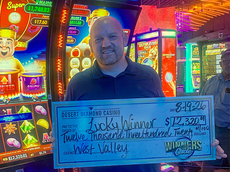West Valley jackpot highlight, August 19, 2026
