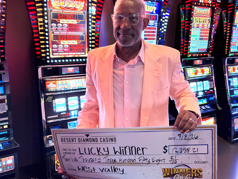 West Valley jackpot highlight, August 8, 2026